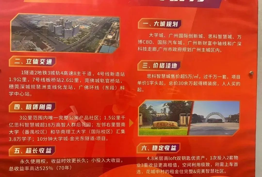 番禺大学城 惊现总价30万起的70年公寓 准现楼带精装 难得一遇