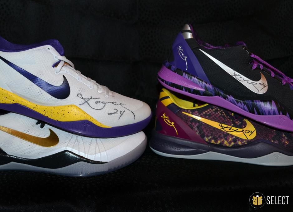 科比八代(KOBE8代入坑篮球鞋经典配色回顾！Nike科比战靴NBA上脚)