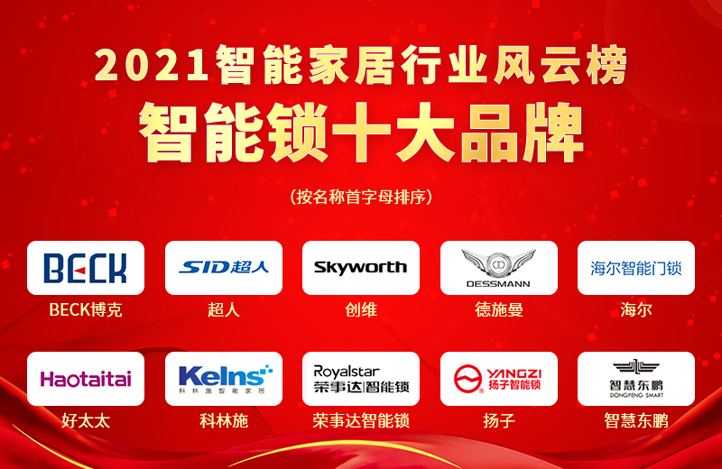 重磅！智家网2021智能家居行业风云榜十大品牌评选结果隆重揭晓