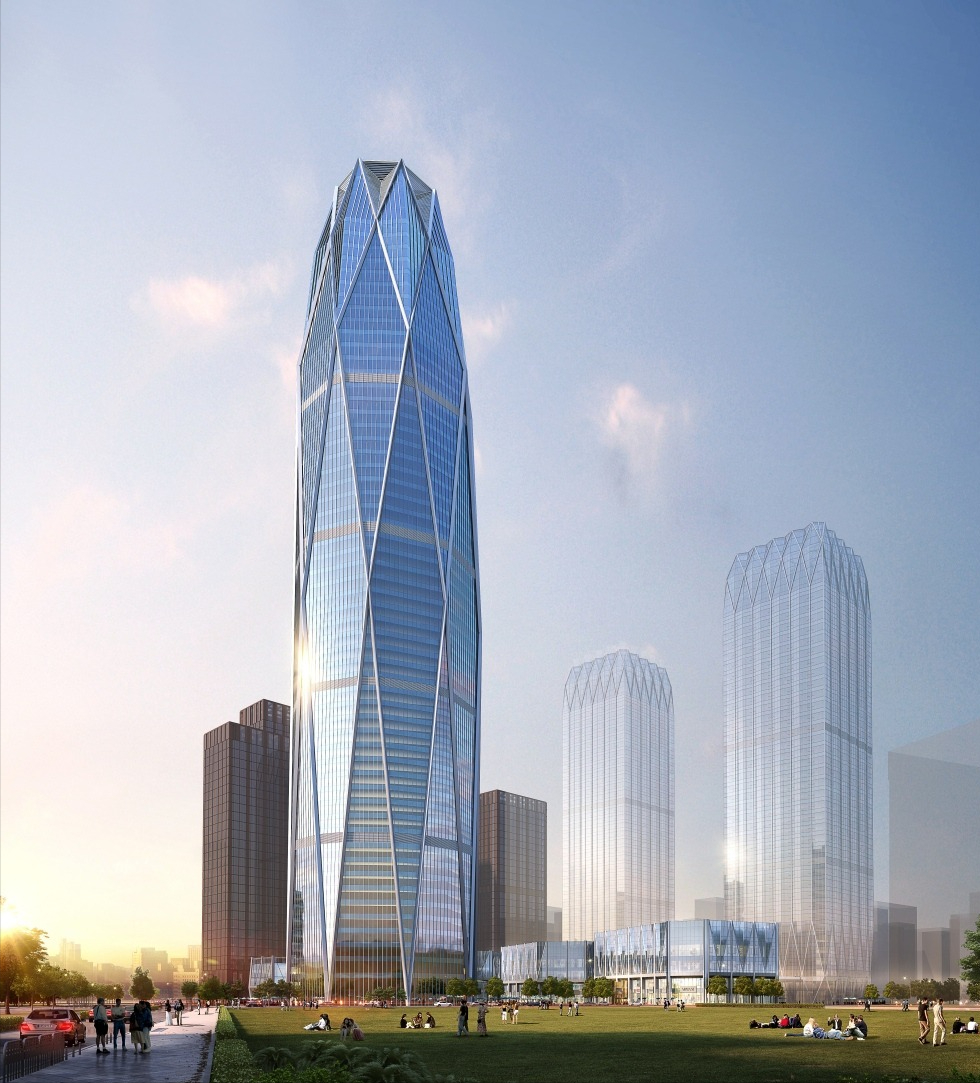 全球GDP前十强城市在建的超高建筑——纽约深圳以超级摩天楼引领