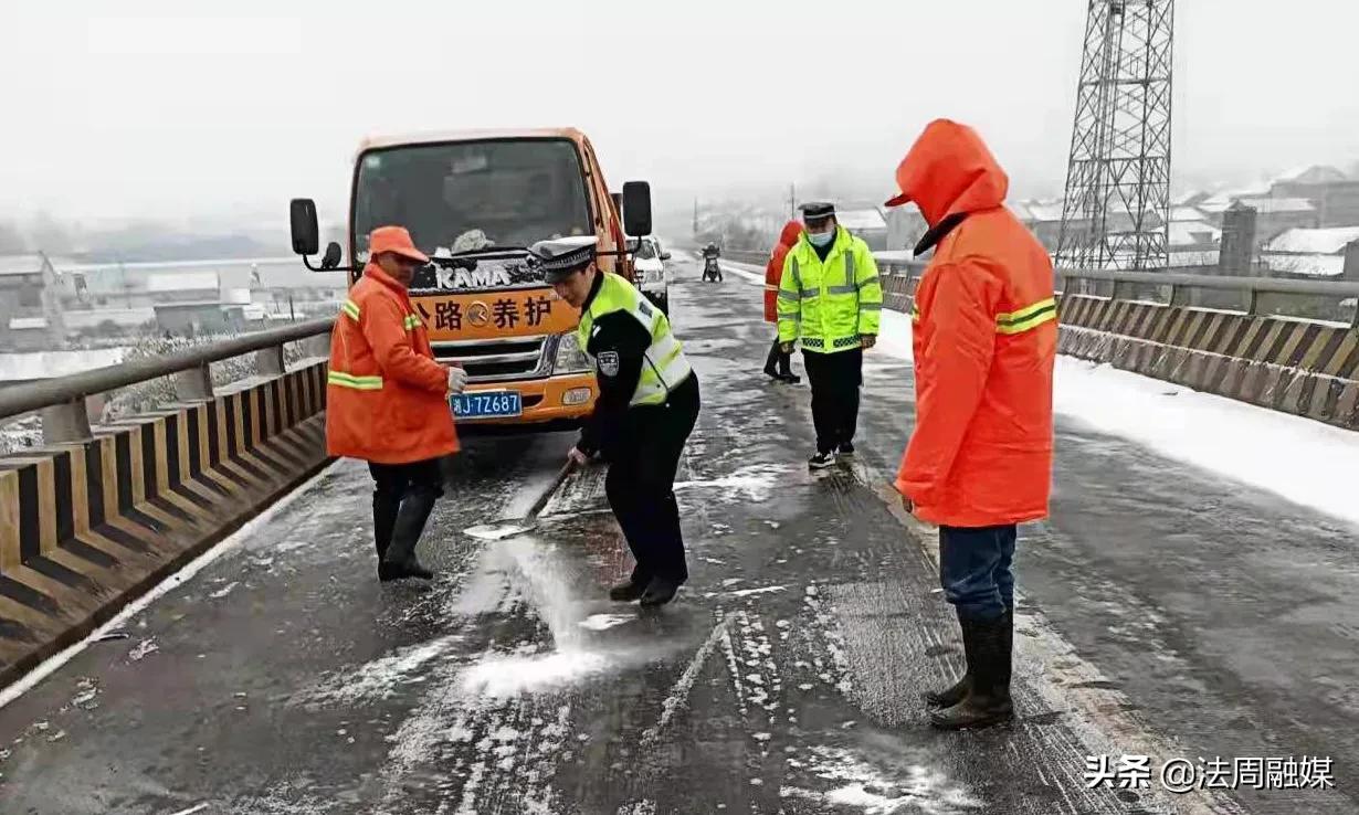 澧县交警：全力迎战今冬强降温降雪 守护道路交通畅安