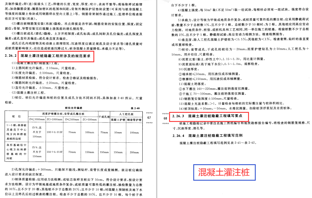 工程人福音！全套隐蔽工程检查记录填写说明与范例，直接下载套用