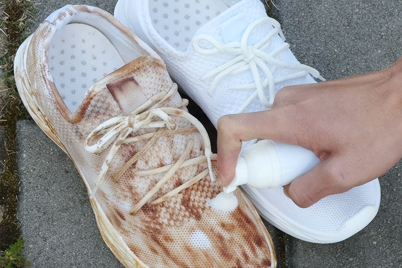 刷过的网面鞋发黄如何清洗，快来看看，解决一个大难题