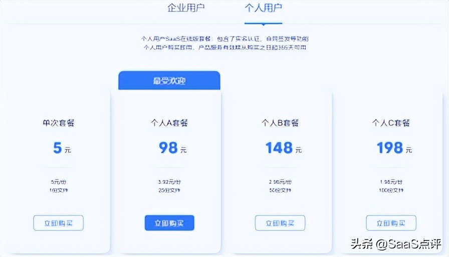 对比e签宝、法大大、契约锁、上上签价格，盘点哪个性价比高？