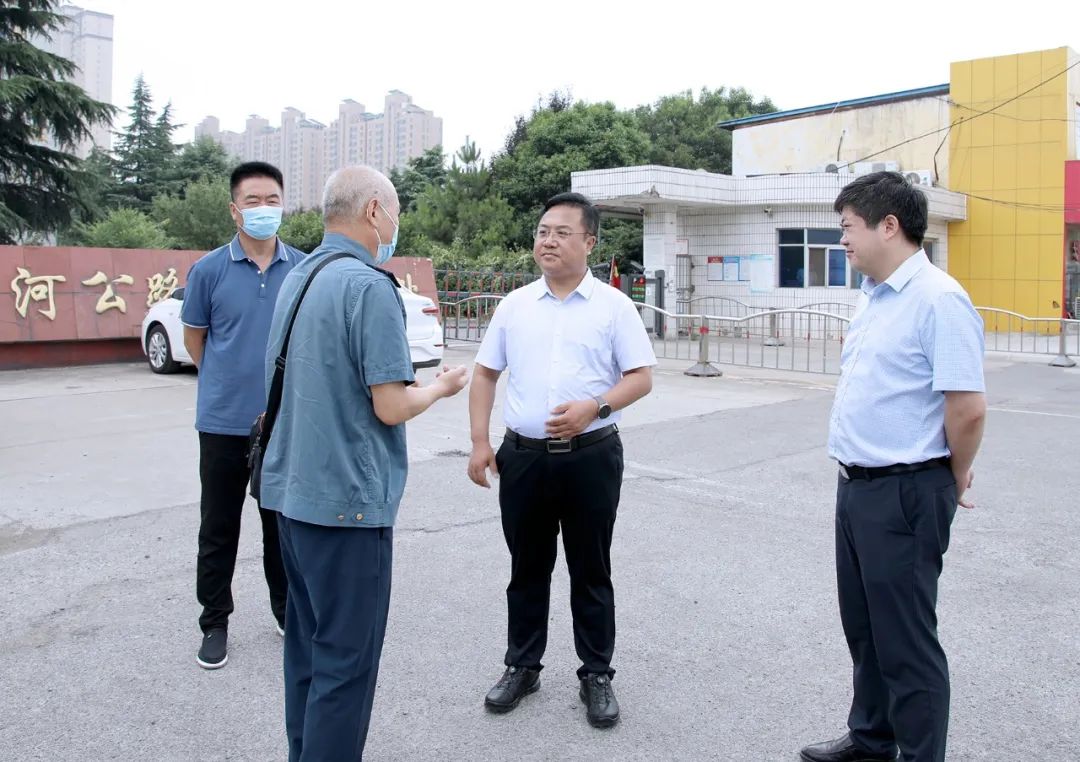 三门峡市交通运输局领导调研指导交通执法和行业监管工作