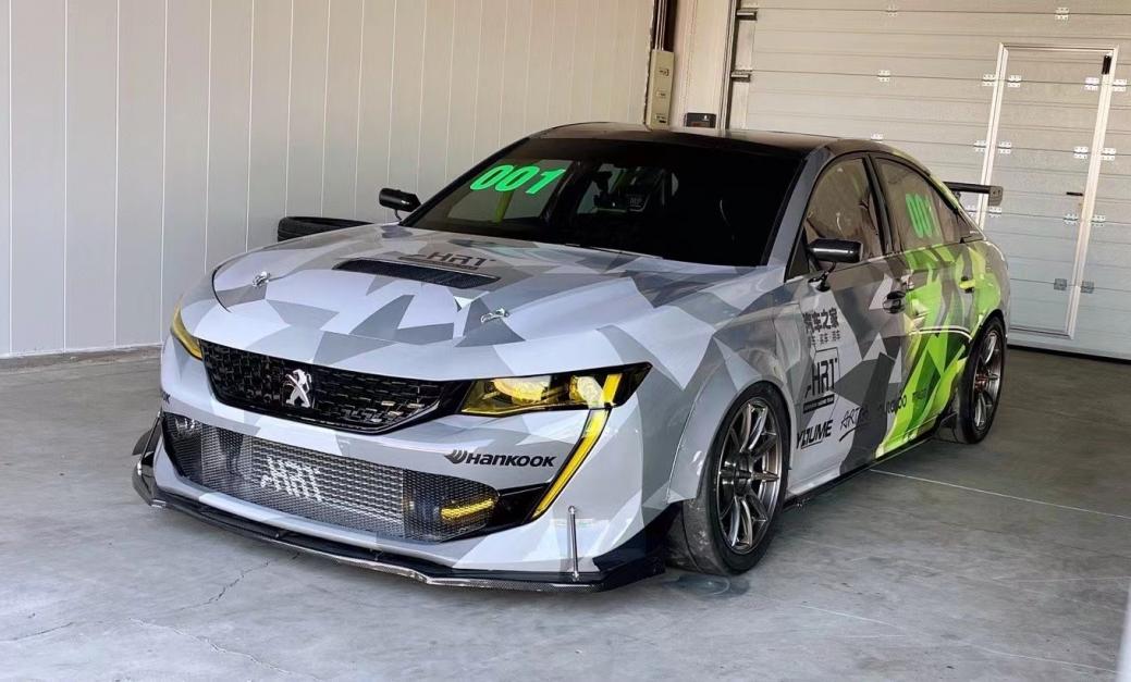 标致508l麋鹿测试-改装-车身-易车