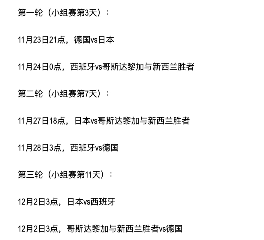 今年世界杯第一场那对(2022世界杯最新赛程：揭幕战荷兰vs塞内加尔，死亡之组成焦点)