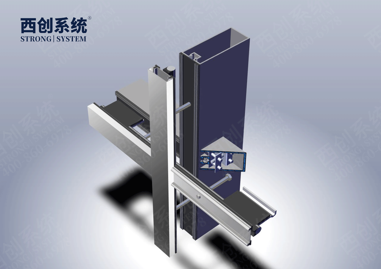 西創(chuàng)系統(tǒng)精制鋼防火幕墻、防火隔斷性能優(yōu)勢(圖5)