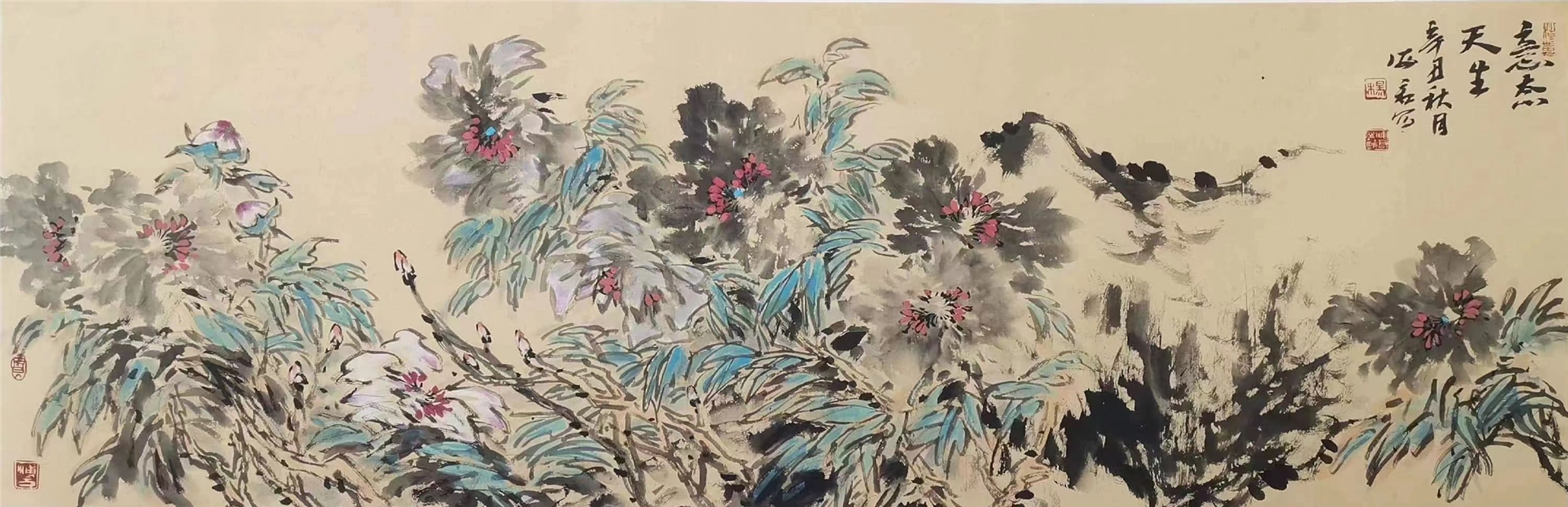 气韵天成，杨海君国画作品欣赏