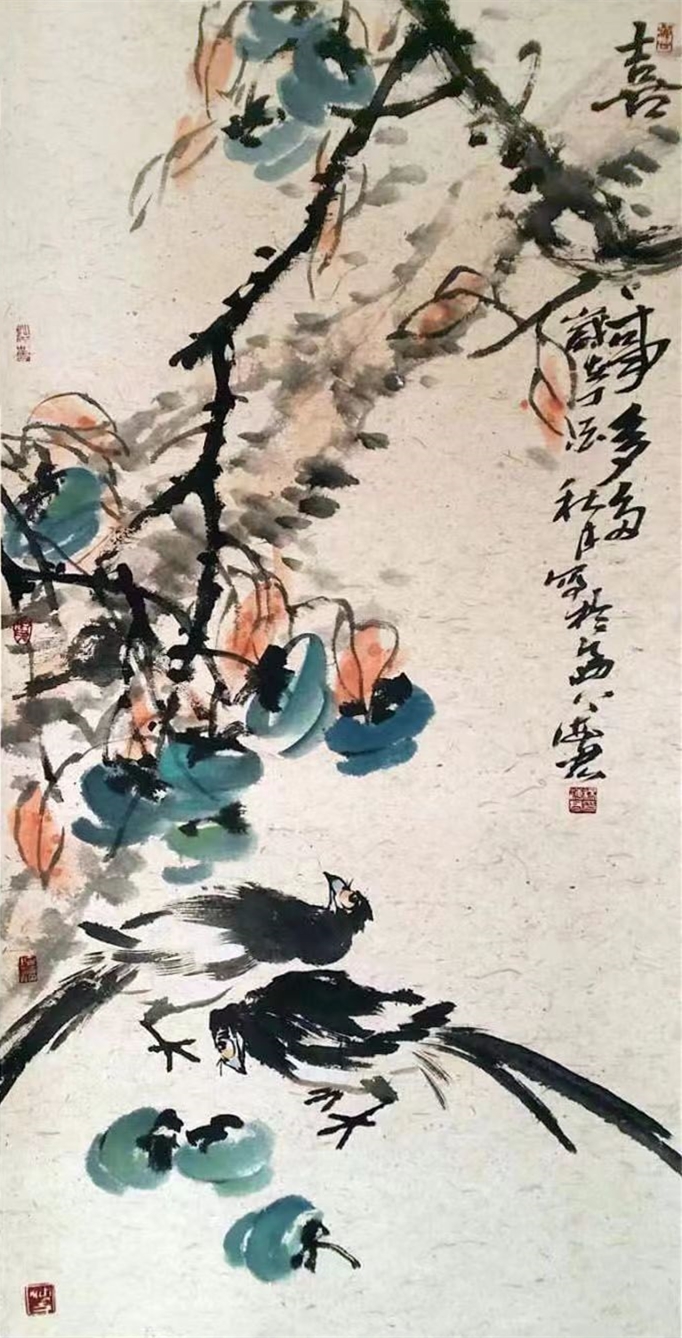 气韵天成，杨海君国画作品欣赏
