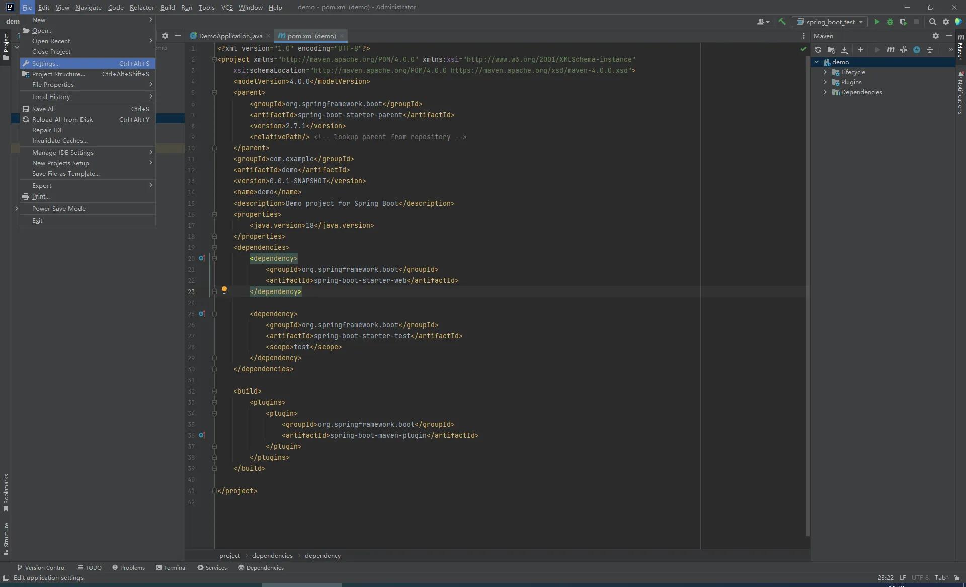 在工作之余学编程-搂草打兔子(第十二集)---idea中配置springboot