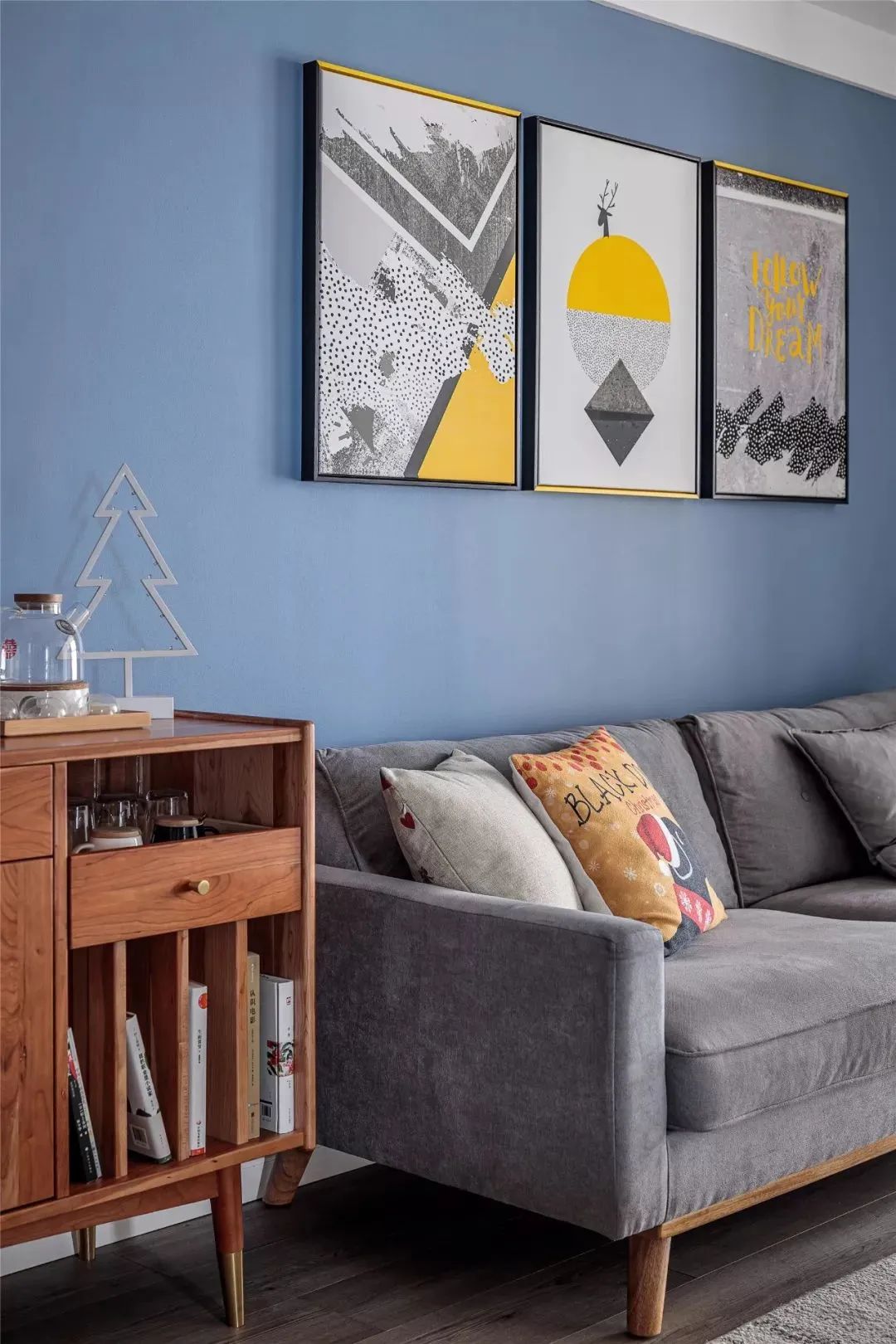 130㎡舒适北欧：简单随性，给予你自在的空间