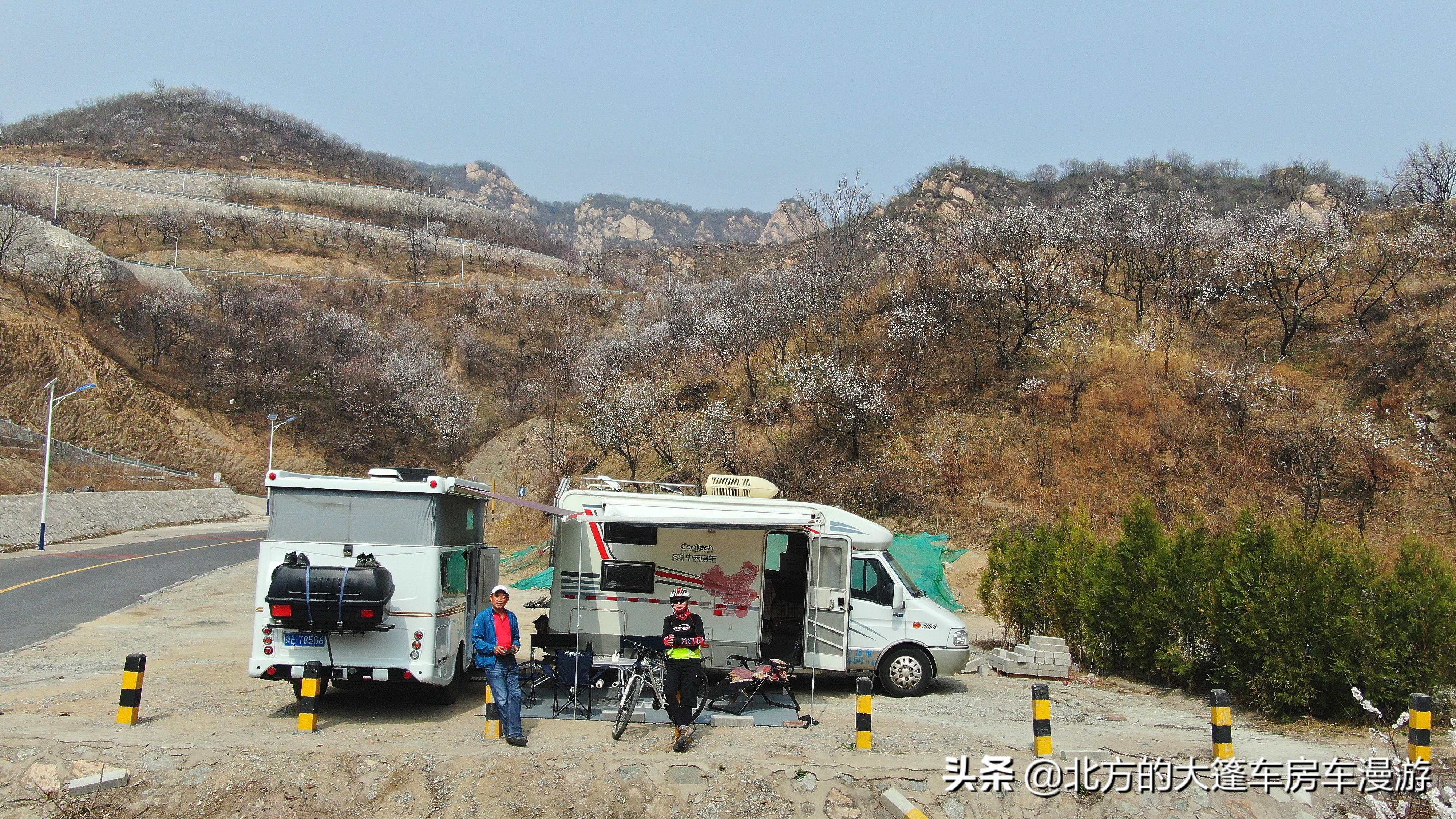 走过北京春天最美的盘山公路去那山桃花盛开的地方——龙泉峪长城