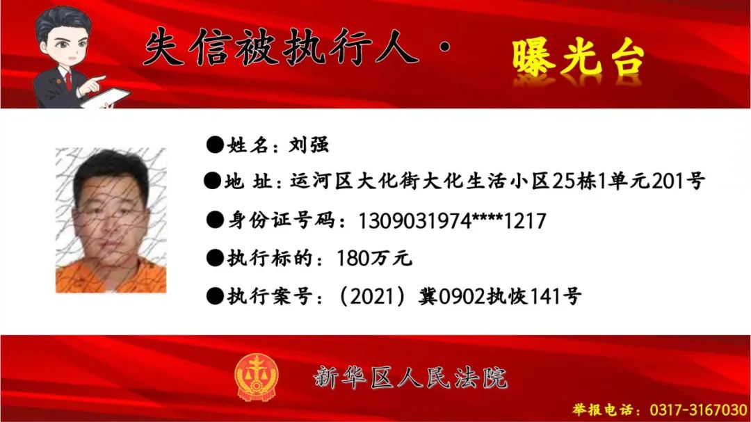 河北2市实名曝光17人