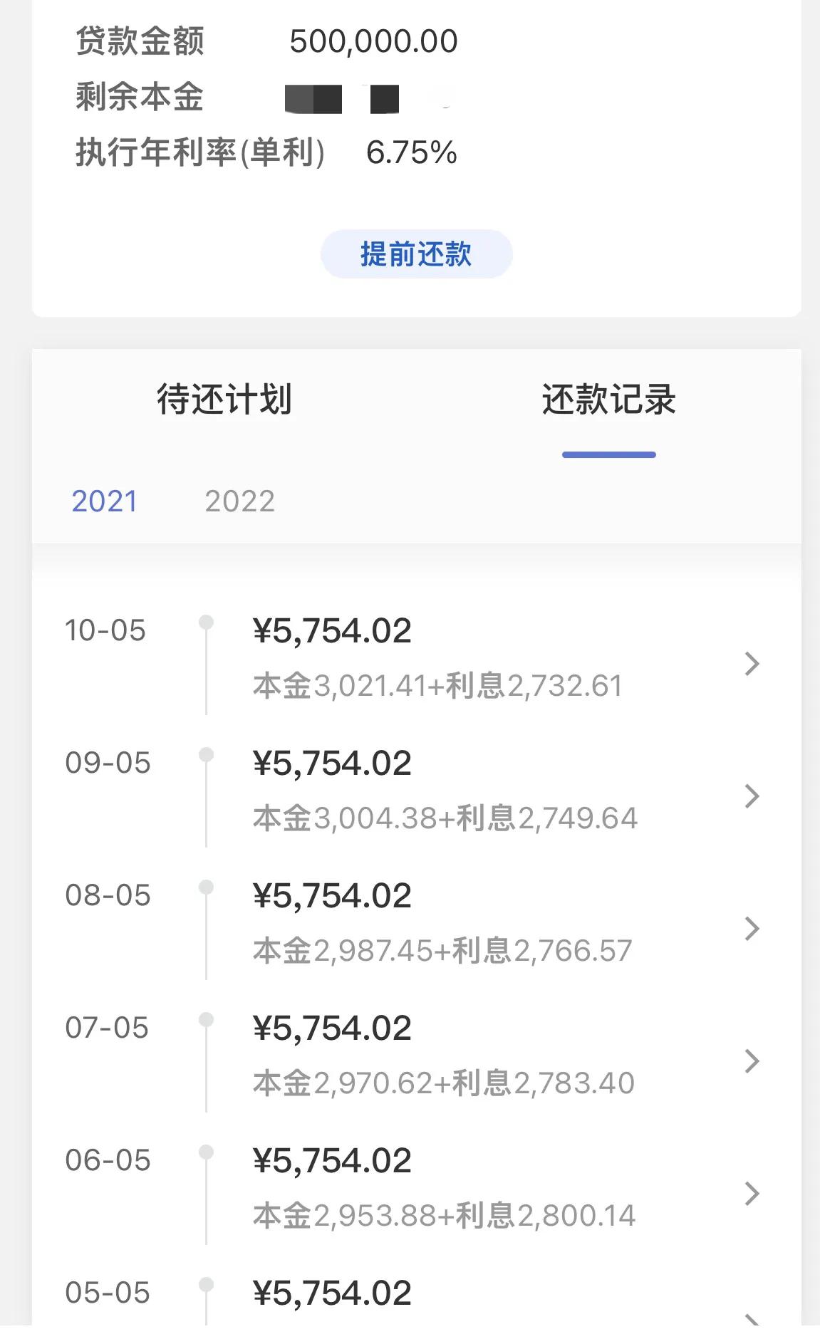 2021年房贷还款图片图片