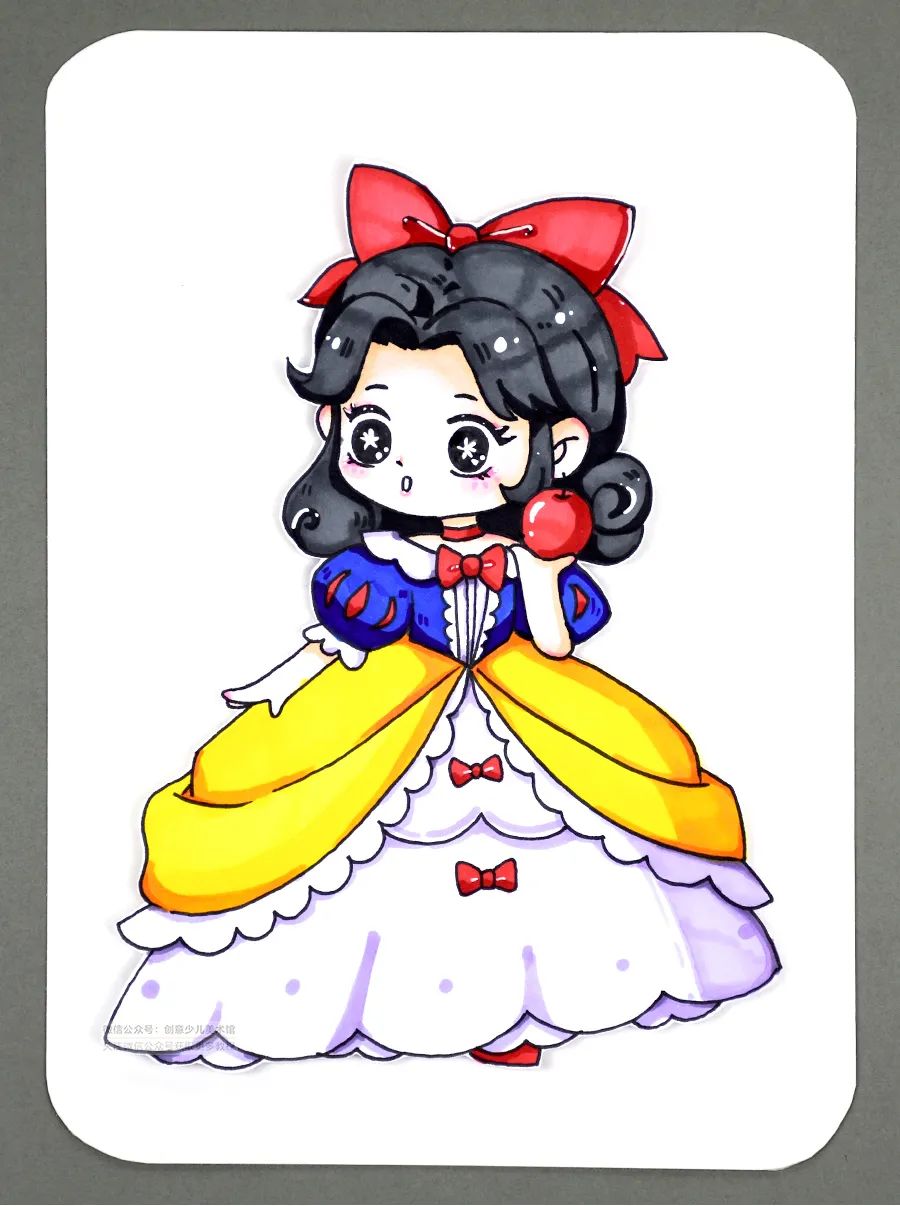 儿童画教程|春季国际动漫课程《趣绘迪士尼公主》