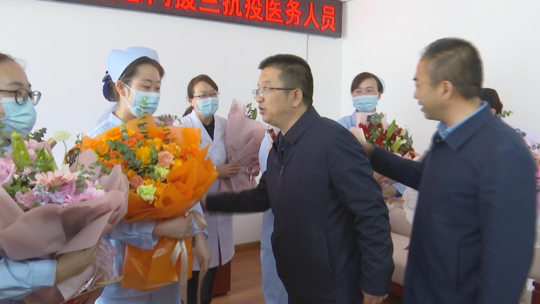 战“疫”有你，暖心有我！临潭县慰问援兰抗疫医务人员