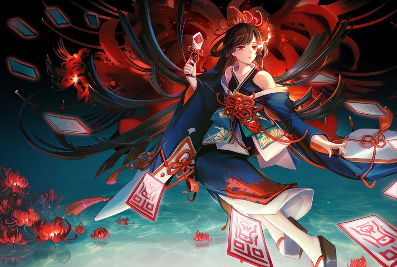 阴阳师：上线三年风采依旧，名副其实的“彼岸花下第一人”