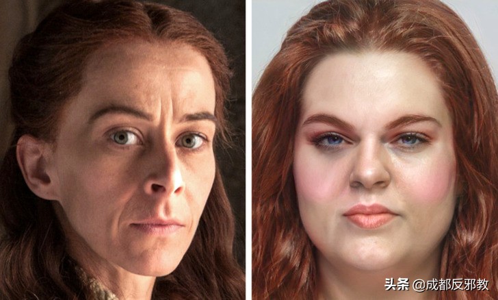 《权力的游戏》书中真实人物形象原来是这样，没想到电视剧改编这么大