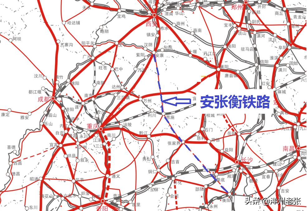 1500亿高铁即将开建，串联陕鄂湘，沿线5市13县区经过你家乡吗？