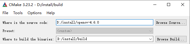 gocv@v0.31.0 + opencv4.6.0 windows 10 源代码安装