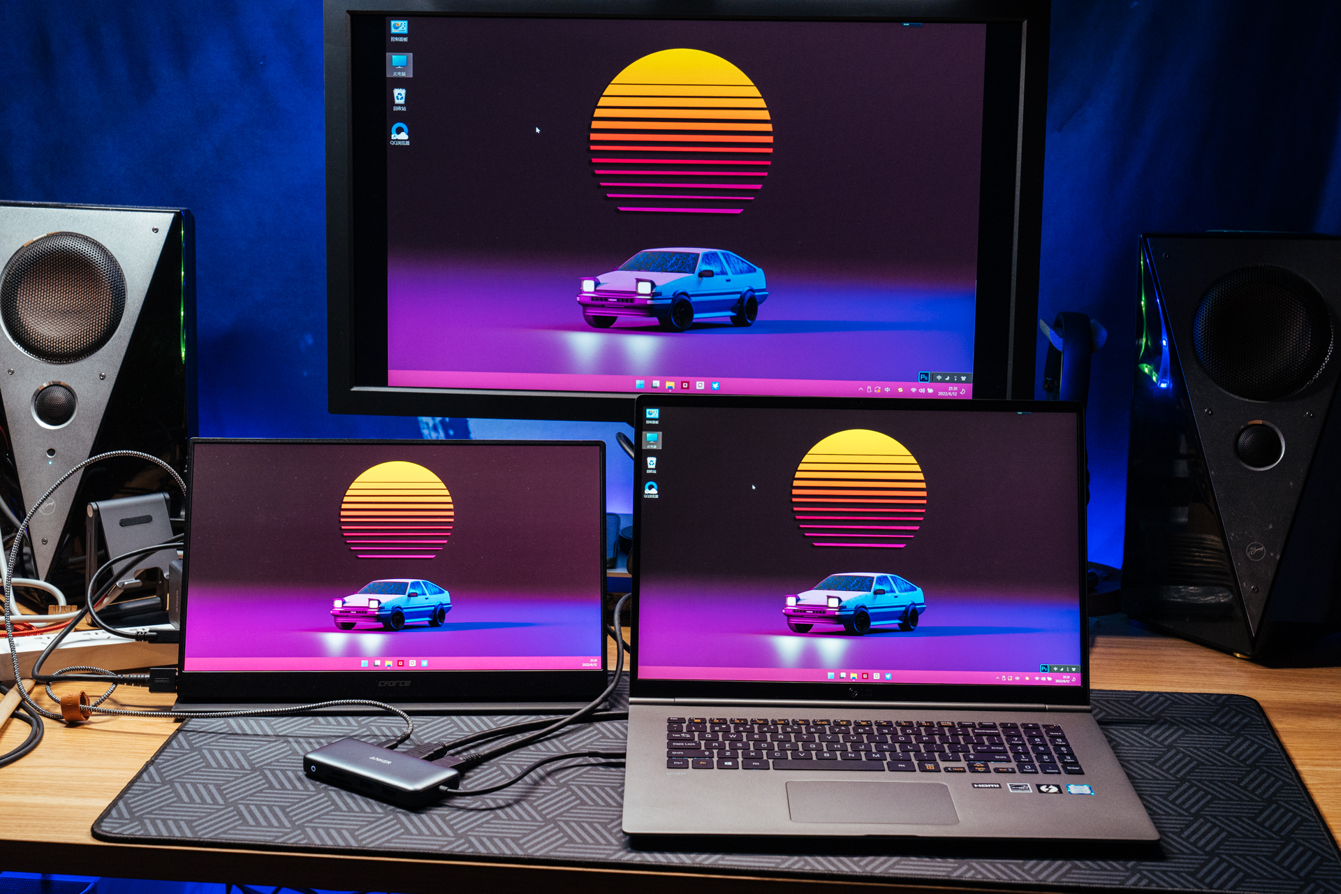 简洁条理，如何布置自己的办公桌面：轻办公好物分享