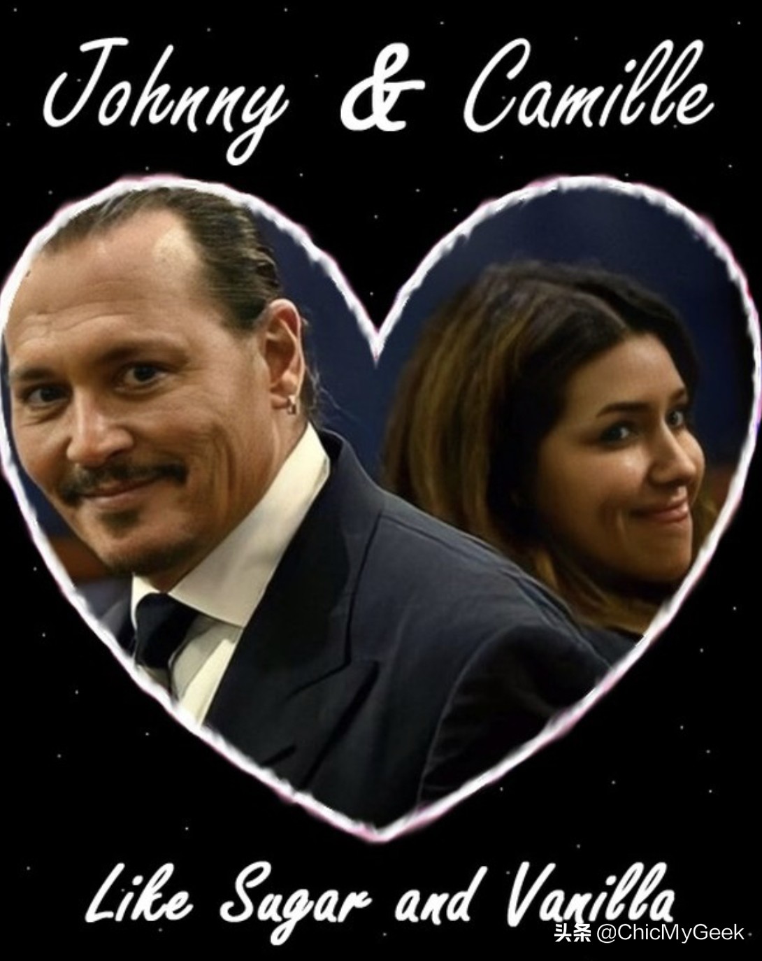 德普爆新恋情？和美女律师法庭咬耳朵暧昧对视，疯传燃爱火