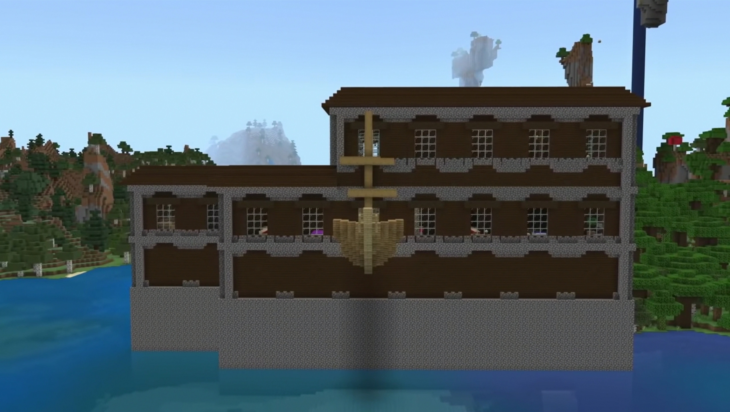 世界六大“沉船”！Minecraft基岩罕见种子，沉船撞上林地府邸