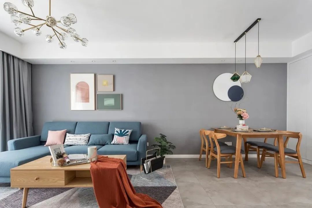 94㎡舒适北欧：静享纯粹生活