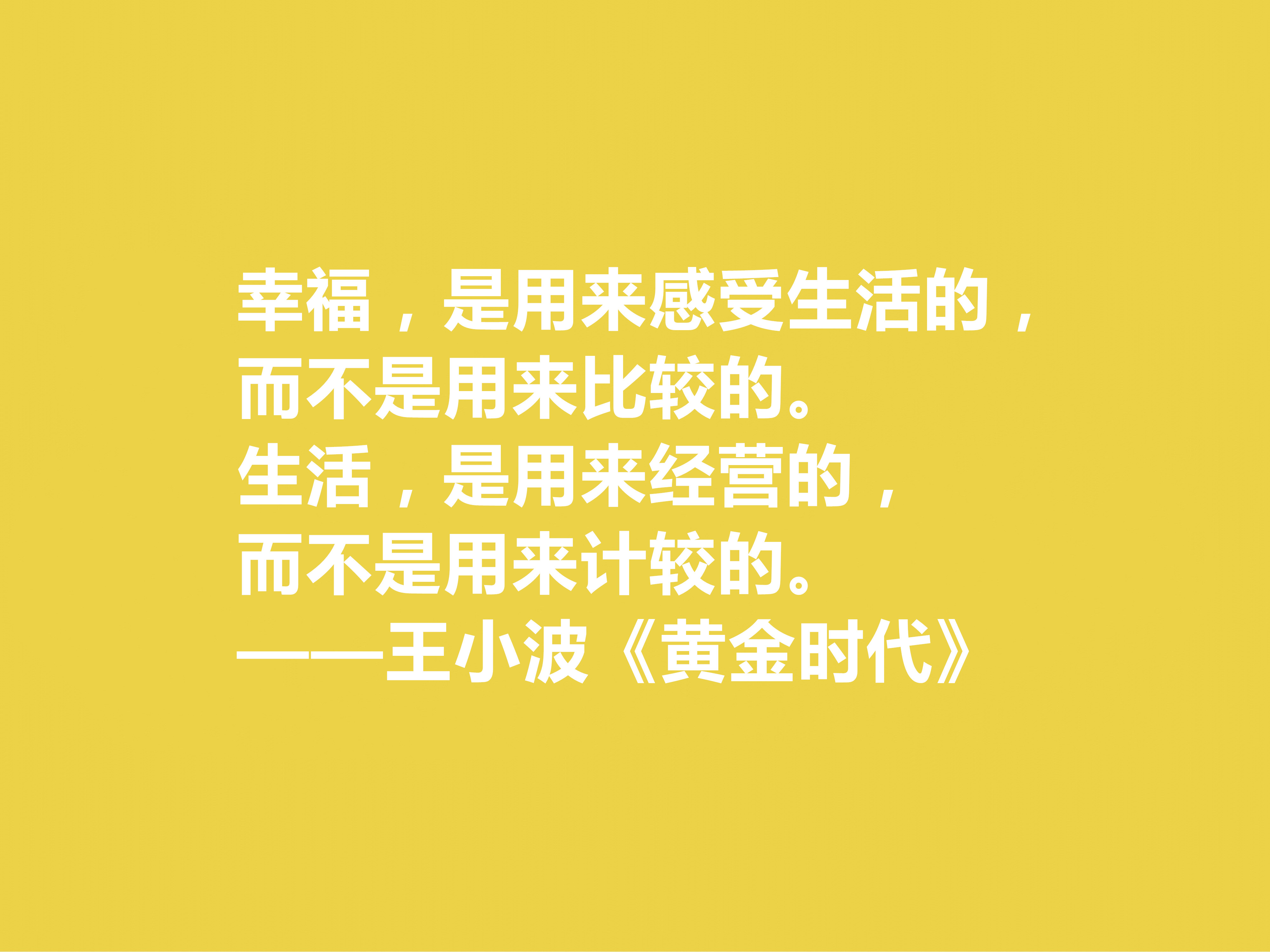 追忆王小波！小说《黄金时代》十句格言，凸显对人生与生命的追求