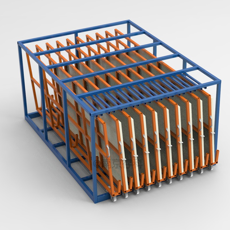 立式板材架可有效改善板材存储环境