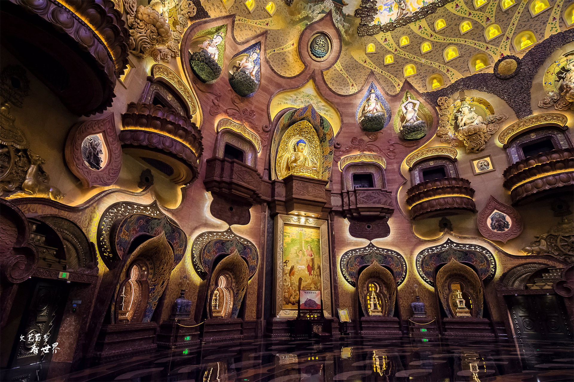 赞叹耗资40亿建造了一座地宫只为珍藏世上唯一的佛教圣物