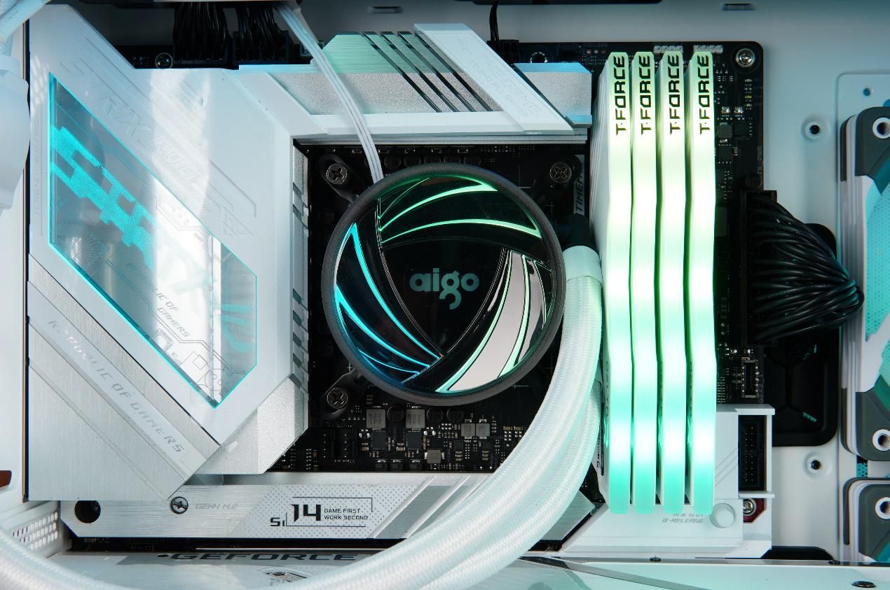 颜值绝对有保证，爱国者K200纯白主题装机配置推荐