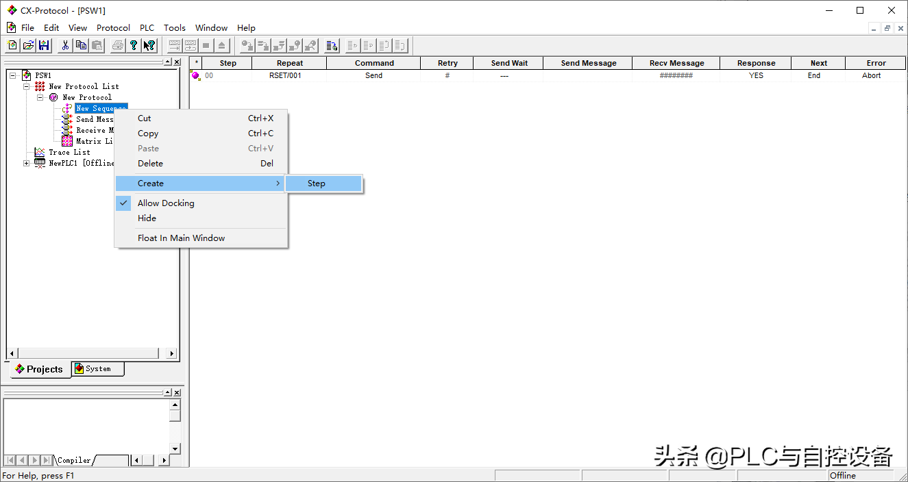 欧姆龙NJ控制器（PLC）协议宏控制变频器与温控器的方法