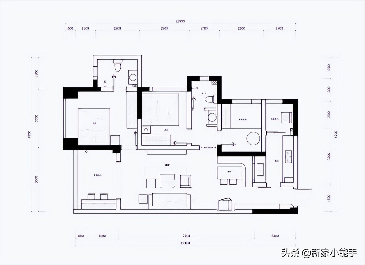 90平地中海风格，全屋简单又温馨，电视墙太抢眼了，一家人都喜欢