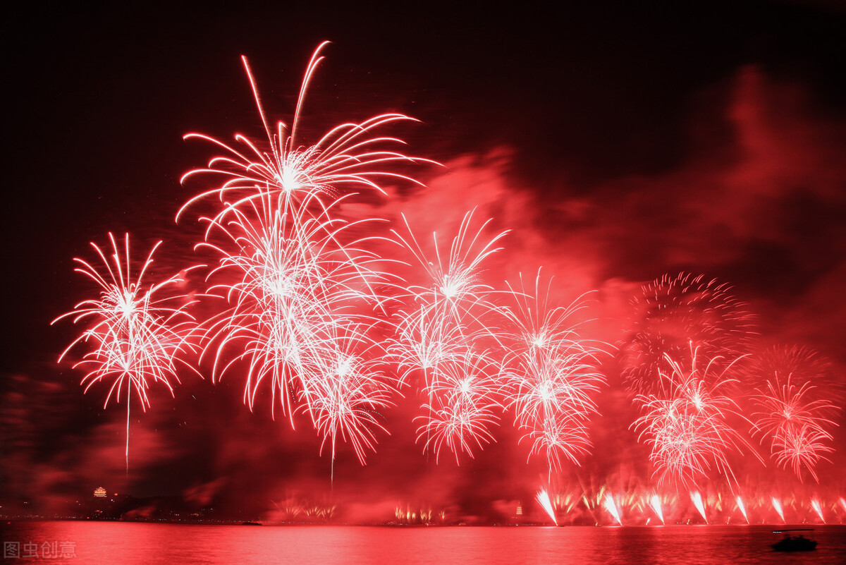 今日除夕|烟花送祝福,不一样的祝福,新年最美烟火,唯美图片