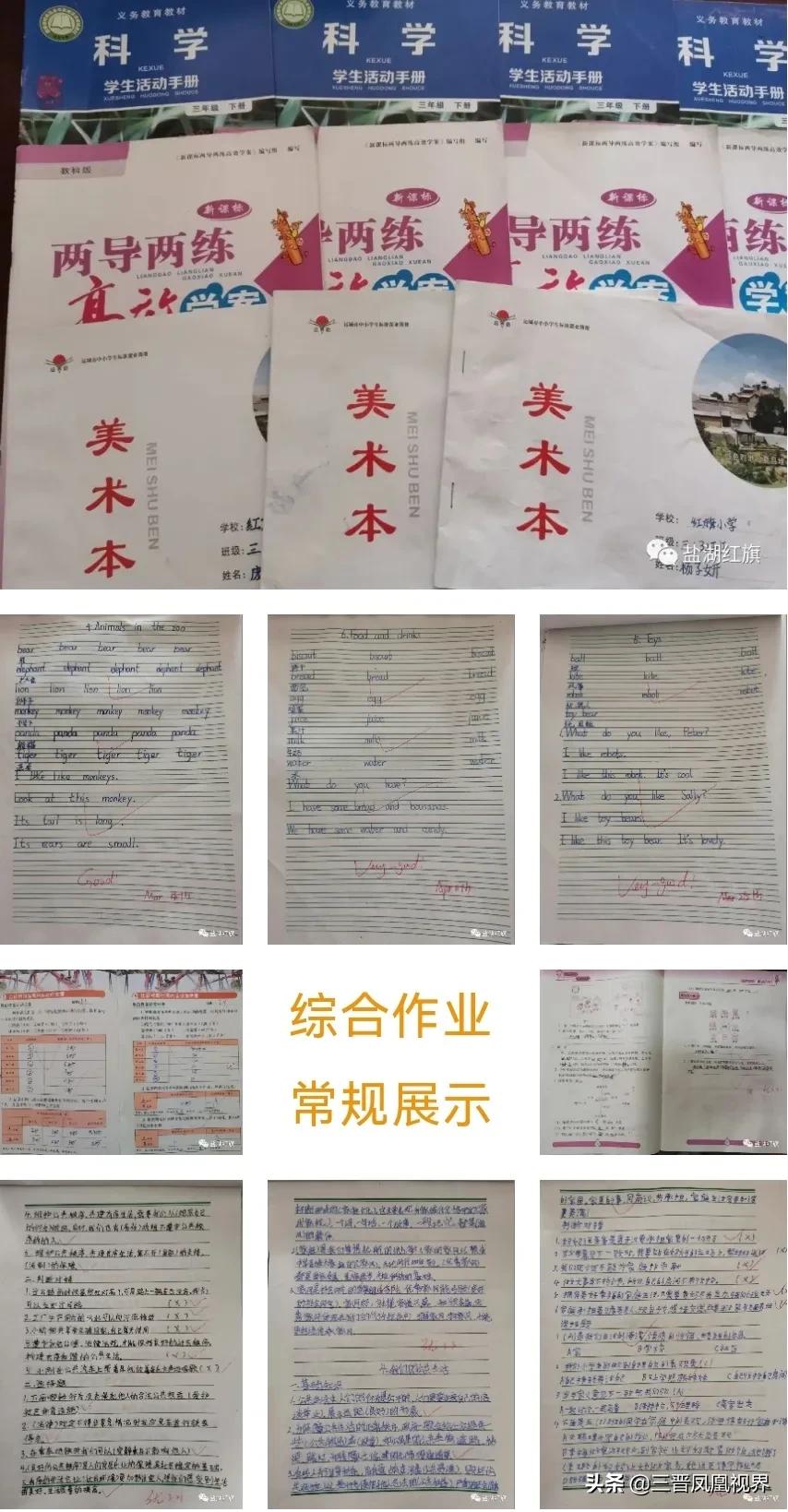 盐湖区红旗小学教学常规检查活动纪实(图10)