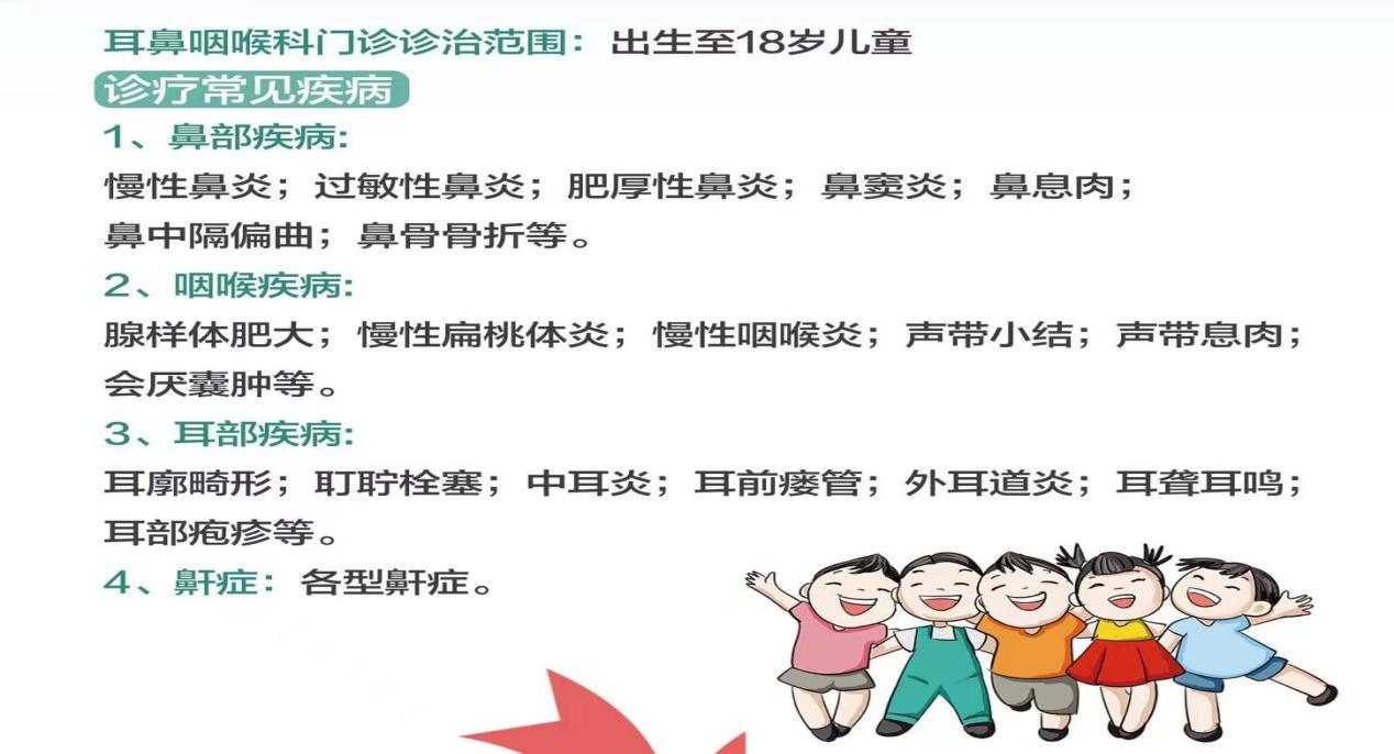 省婦幼保健院小兒耳鼻咽喉科開(kāi)診啦