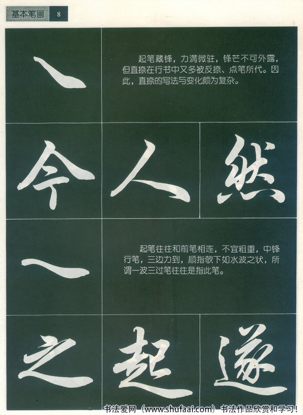 田英章毛笔行书笔法标准教程（笔画+部首）珍藏版，学习收藏