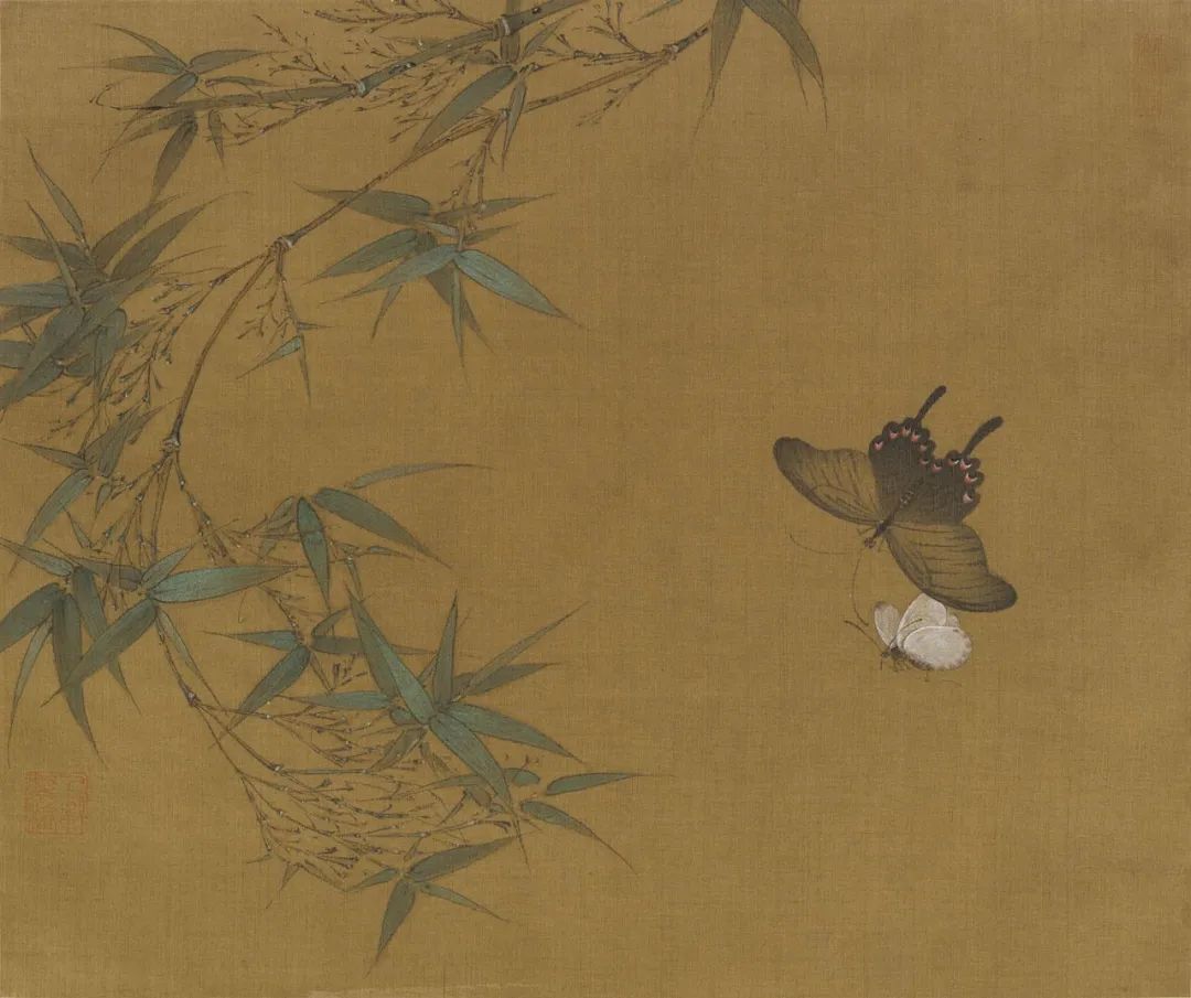 款款翩翩，不疑春深画中