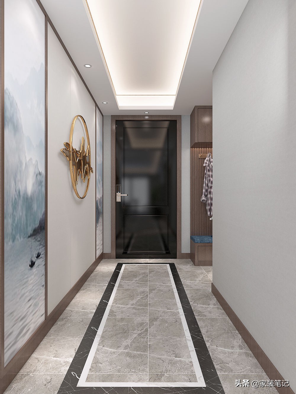 看这套160㎡大平层，发现新中式真的越看越好看，真的不容易过时