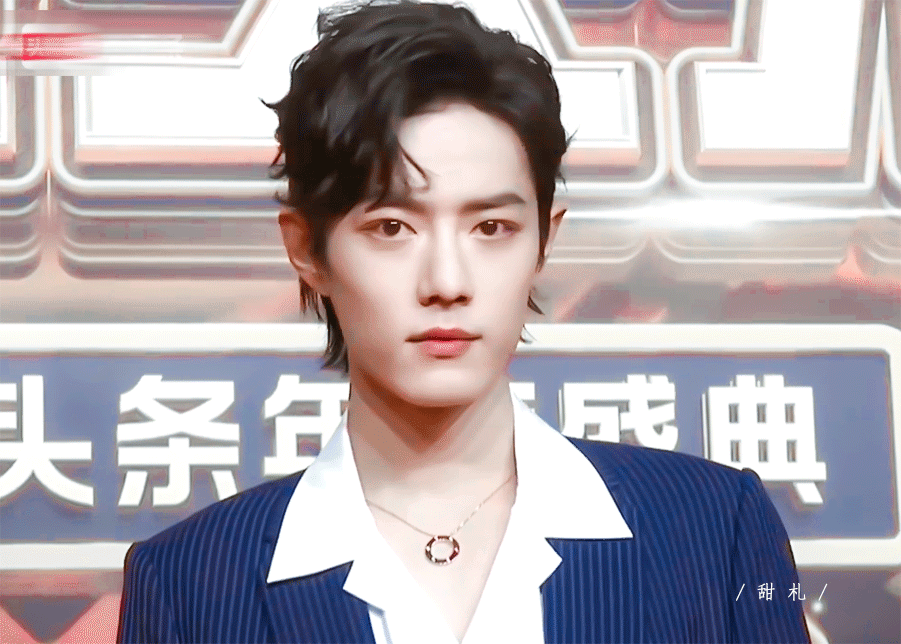210607拾光盛典的贵公子肖战真的太好看了