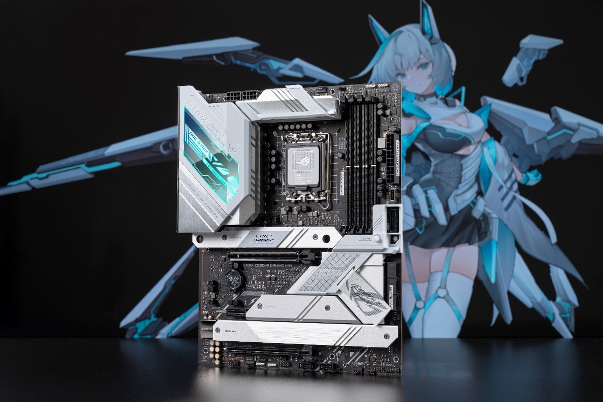 主板也能绝美输出 ROG STRIX Z690-A吹雪演绎雪武战姬之美