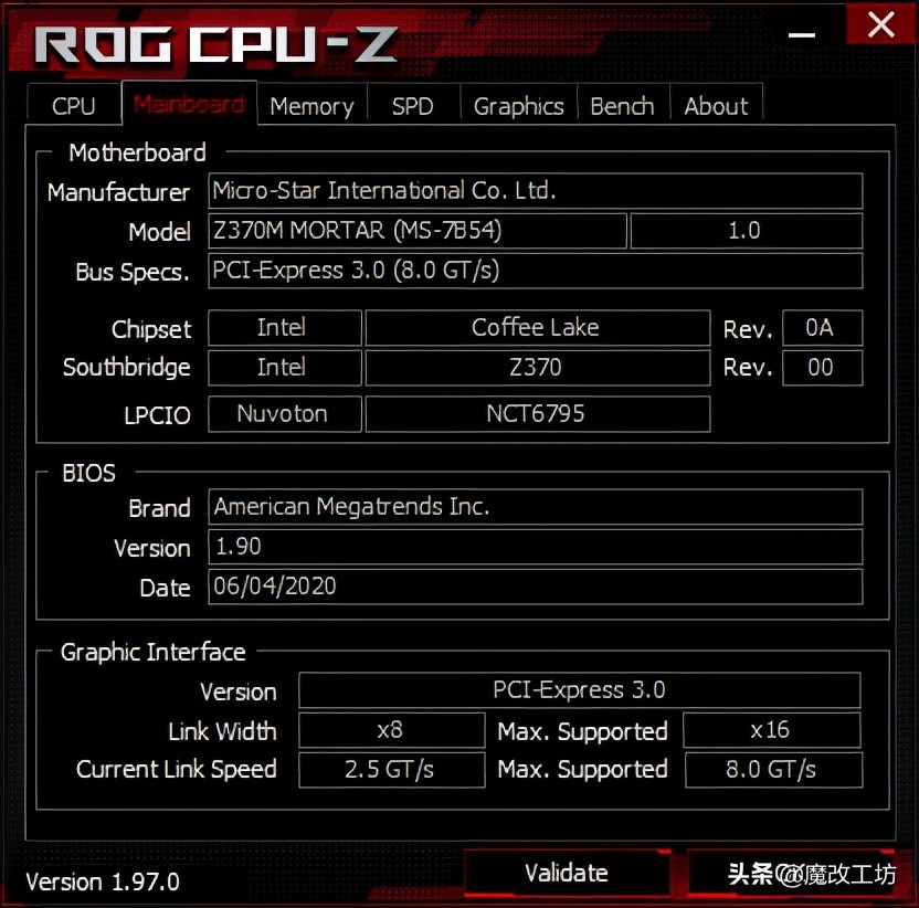 200元微星Z370主板魔改BIOS变身迫击炮上英特尔至强E3九代处理器