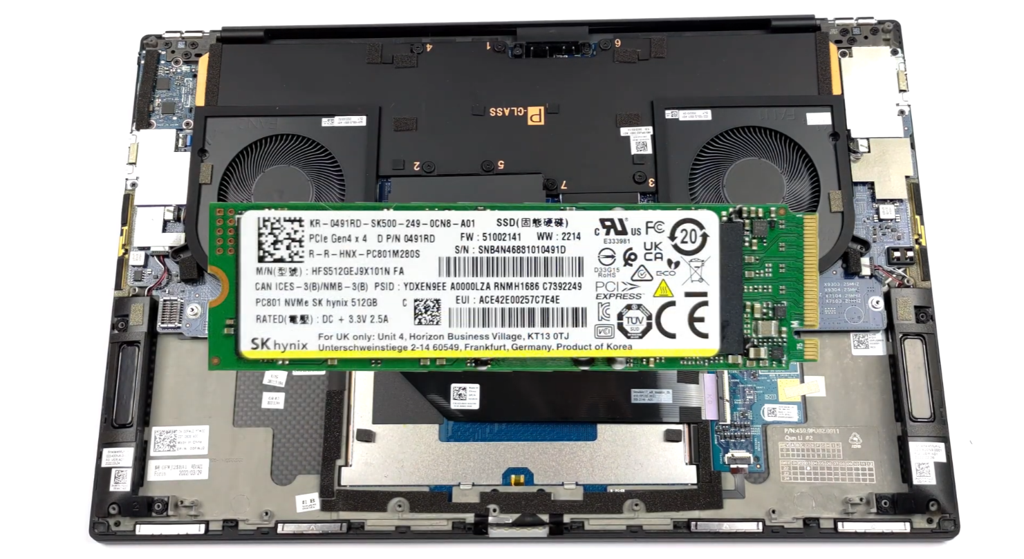 2022年戴尔最贵图形工作站17寸Precision 5770笔记本拆解评测