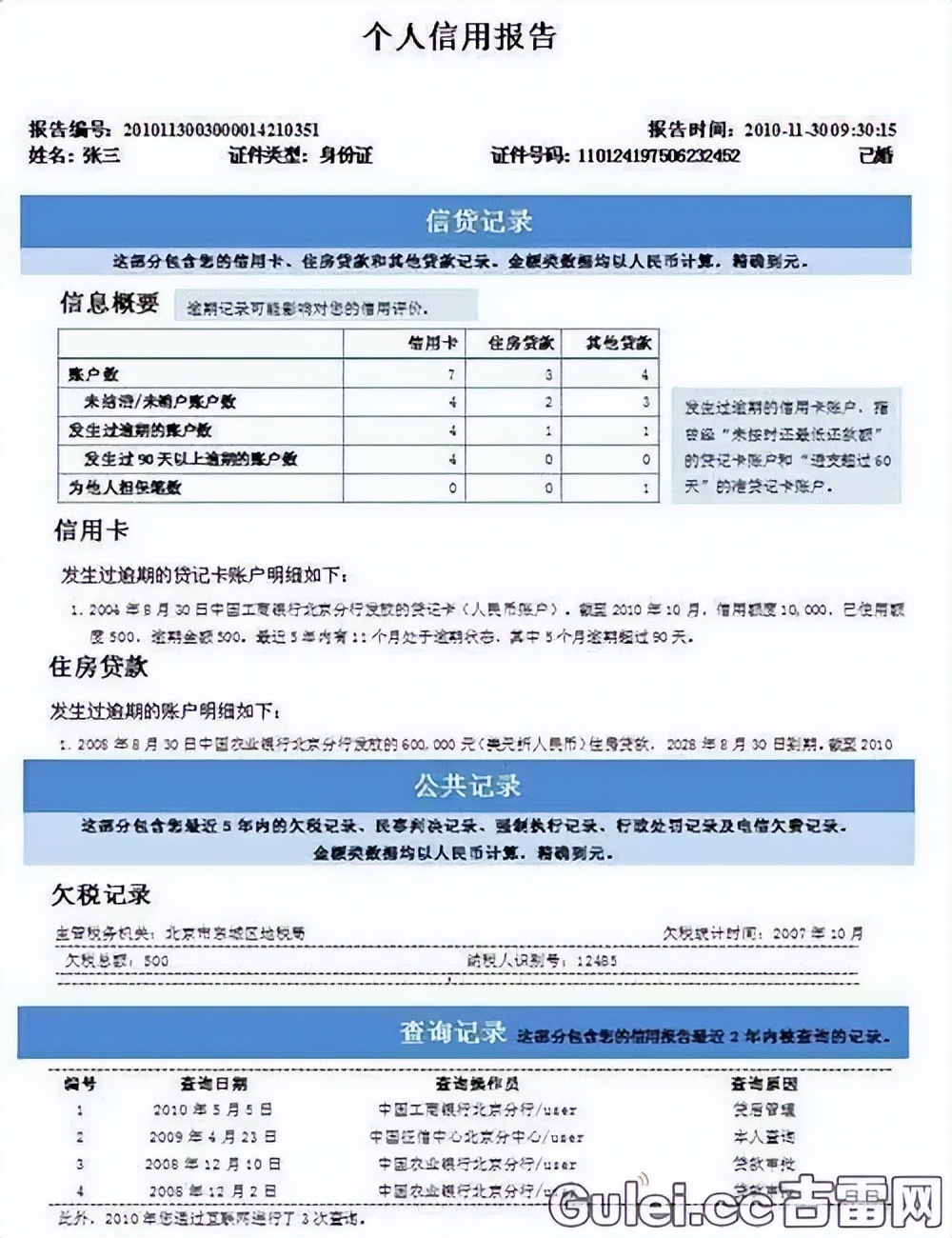 身份证被贷款，银行催收找上门！3种方法教你自查信用报告