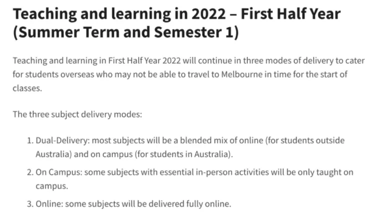 新学期学费计划：莫纳什大学学费上调6%，墨尔本大学学费9折