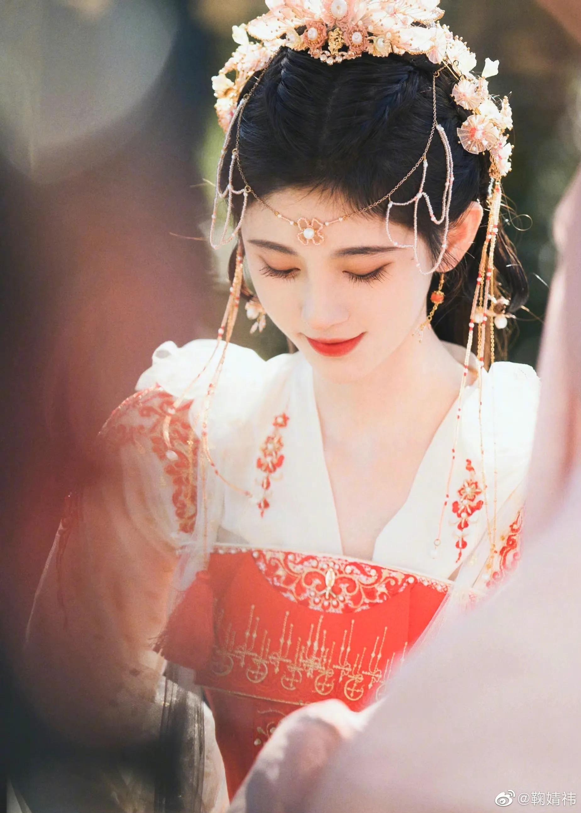 论鞠婧祎与古装的绝美适配度