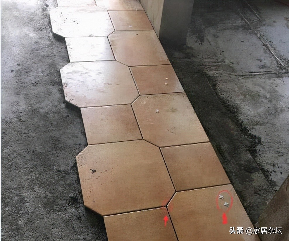 (三):瓷砖的正式铺贴