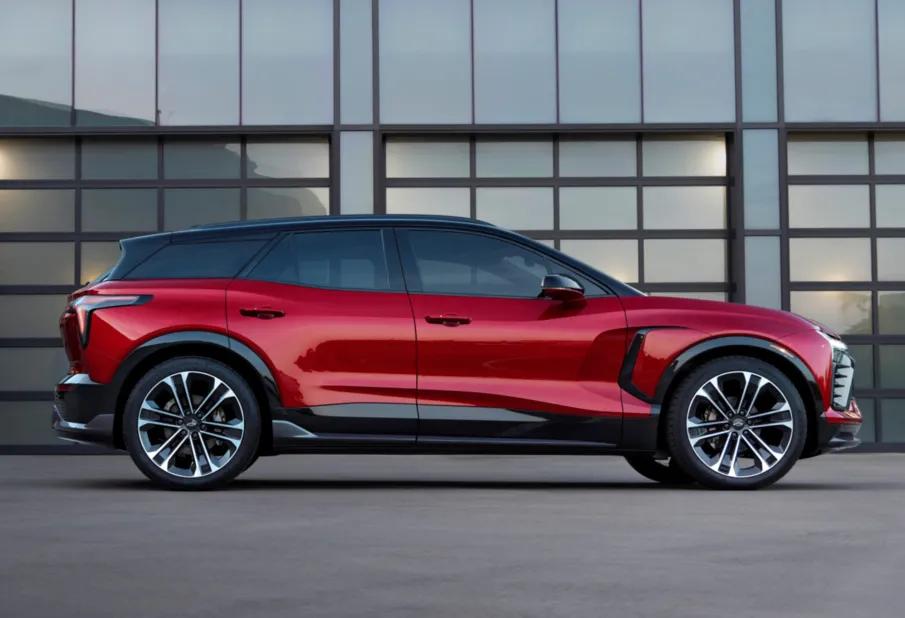 雪佛兰开拓者EV发布，纯电续航515KM，内饰很亮眼